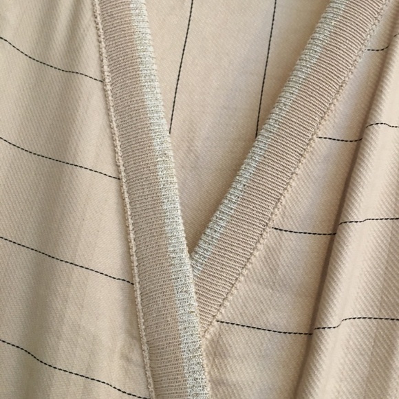 Beige Women’s Medi Dress Pleated Design made in Italy - Picture 7 of 10